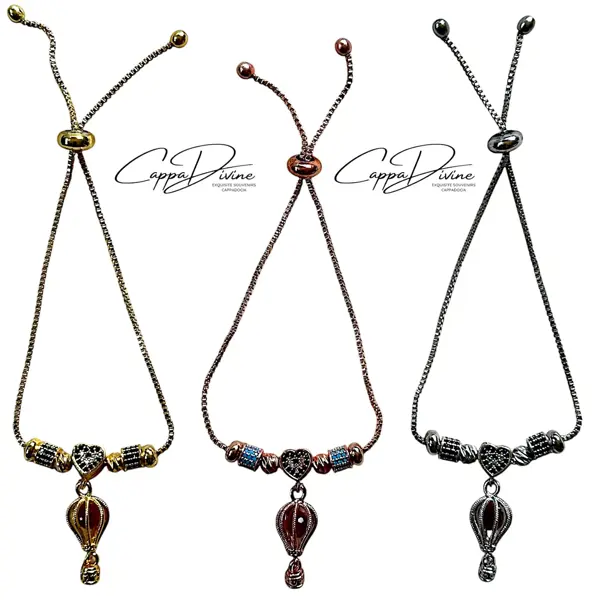 Steel Balloon Bracelet with Zultanite