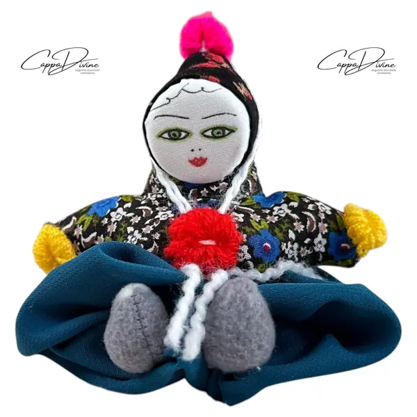 Little Hand Made Traditional Cappadocia Doll with Magnet