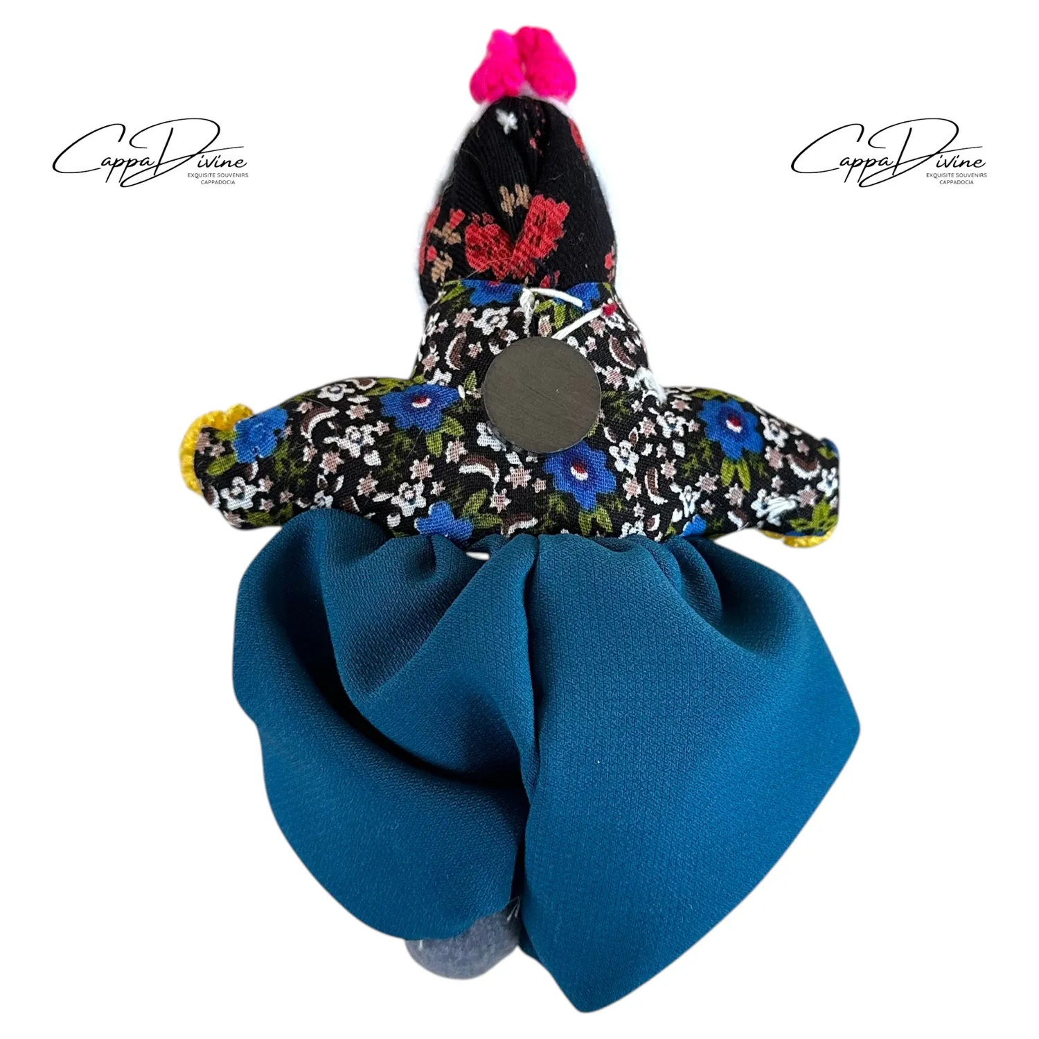 Little Hand Made Traditional Cappadocia Doll with Magnet