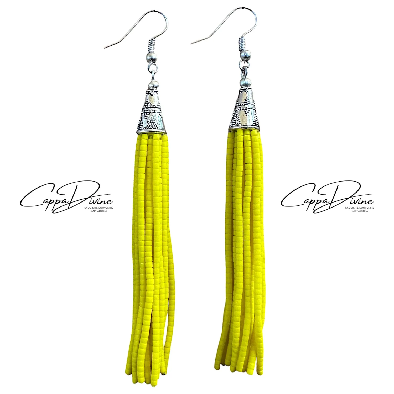 Beadcut Natural Stone Earring – Unique Design