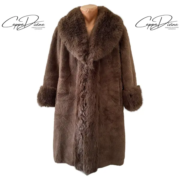 Angora Fur Coat – Plain & Long