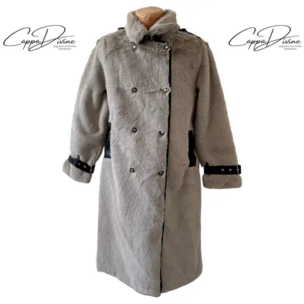 Angora Fur Coat – Leather & Long