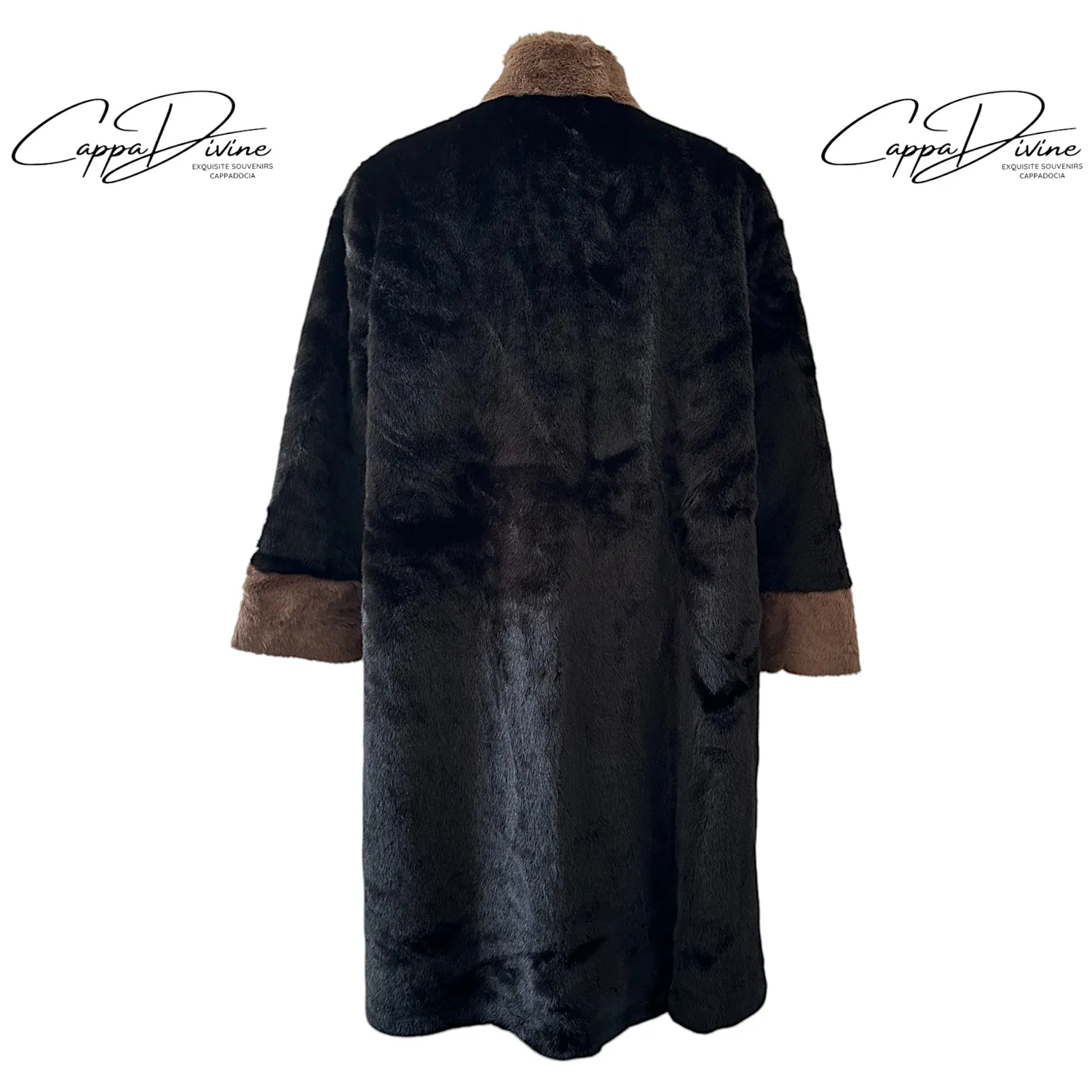 Angora Fur Coat 3 – Plain & Long