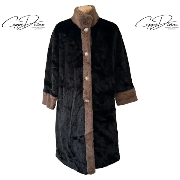 Angora Fur Coat 3 – Plain & Long