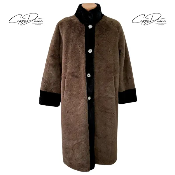 Angora Fur Coat 3 – Plain & Long