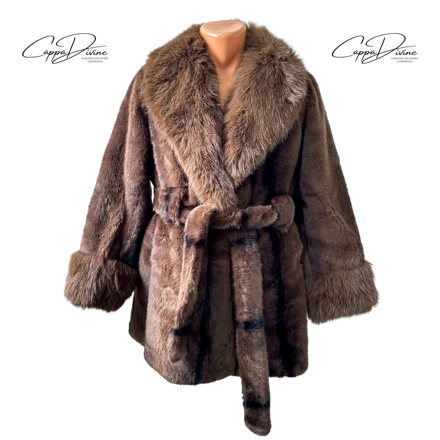 Angora Fur Coat – Plain & Short