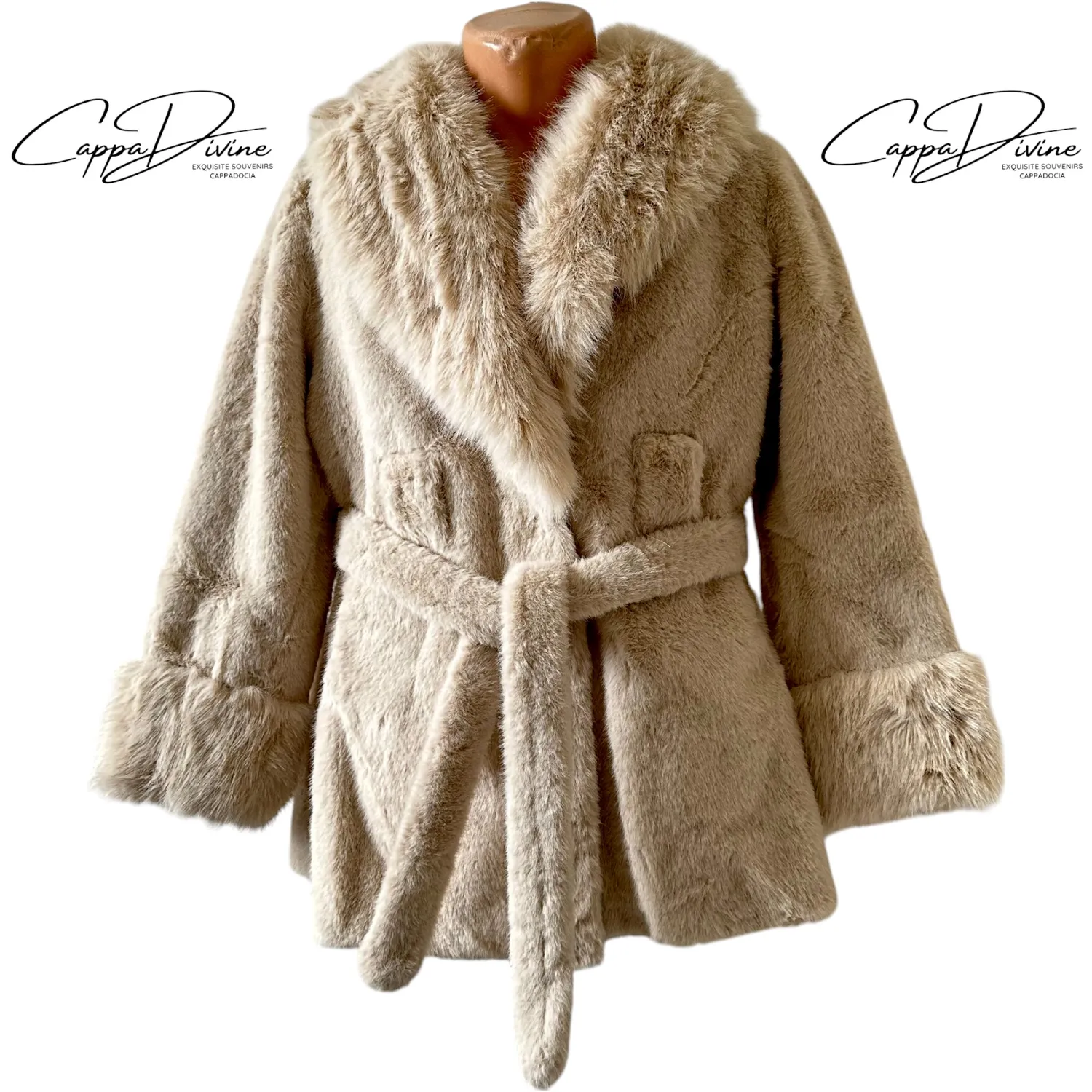 Angora Fur Coat – Plain & Short