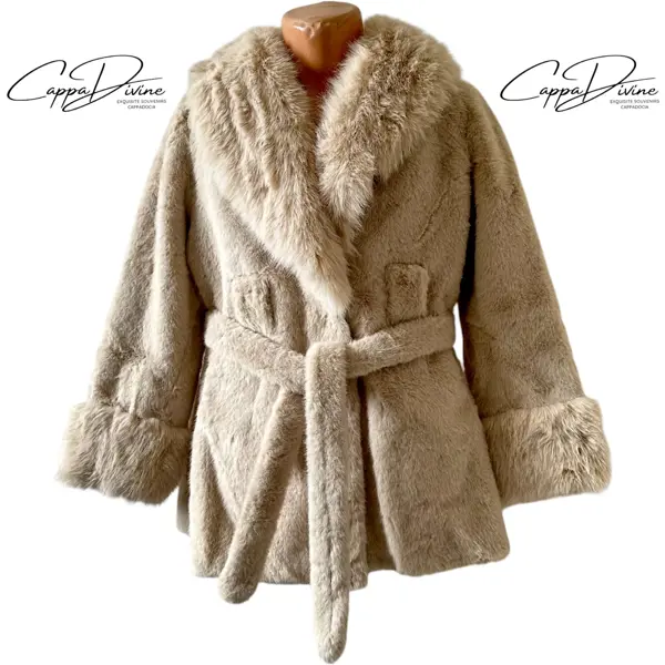 Angora Fur Coat – Plain & Short