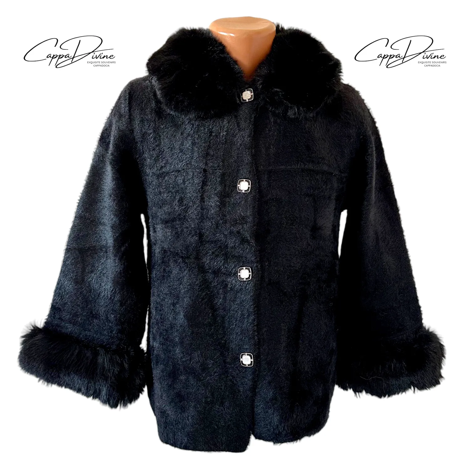 Soft Angora Jacket – Short & Furred