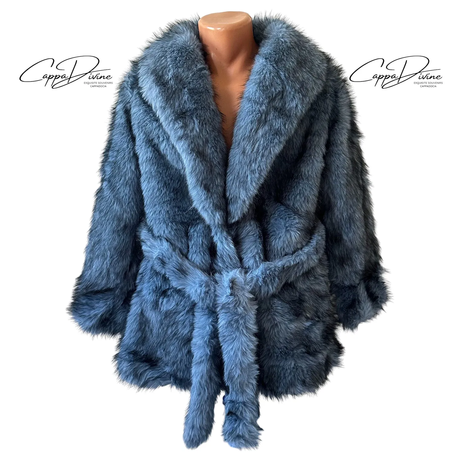 Angora Fur Coat – Short & Fluffy Design