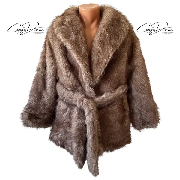 Angora Fur Coat – Short & Fluffy Design