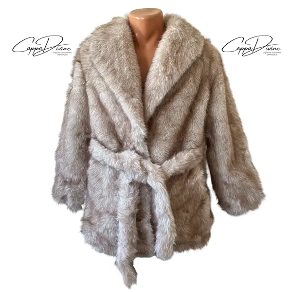 Angora Fur Coat – Short & Fluffy Design