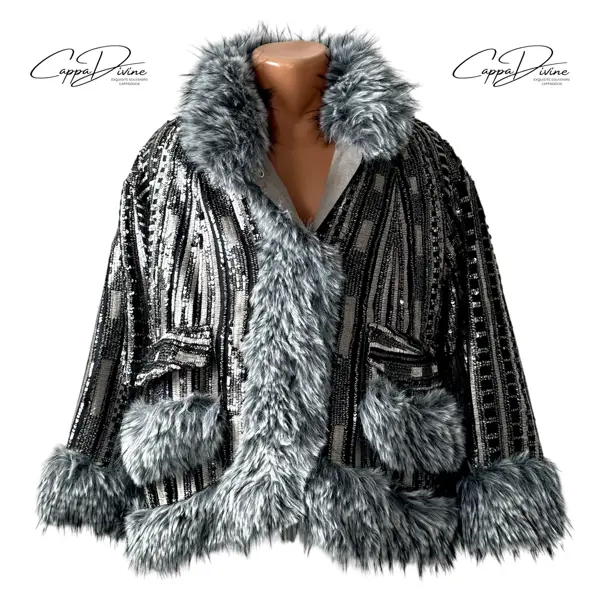 Fur Coat – Sequin Design