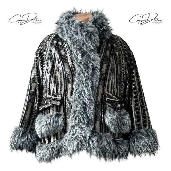 Fur Coat – Sequin Design