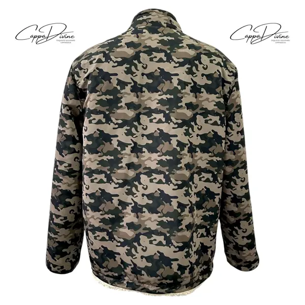 Goat Fur Jacket – Camouflage & Reversible