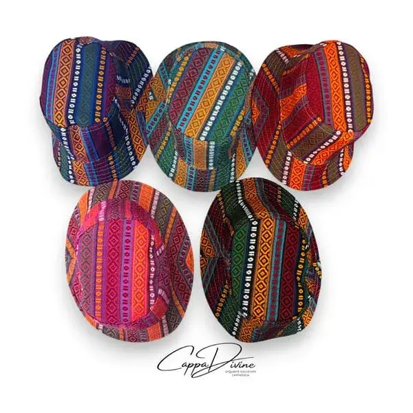 Kilim Patterned Bucket Hat