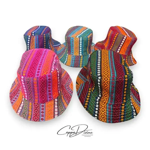 Kilim Patterned Bucket Hat