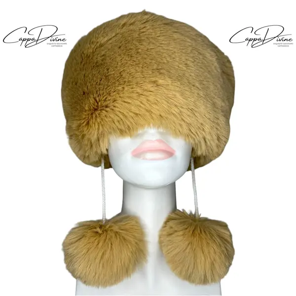 Fluffy Papakha Fur Hat
