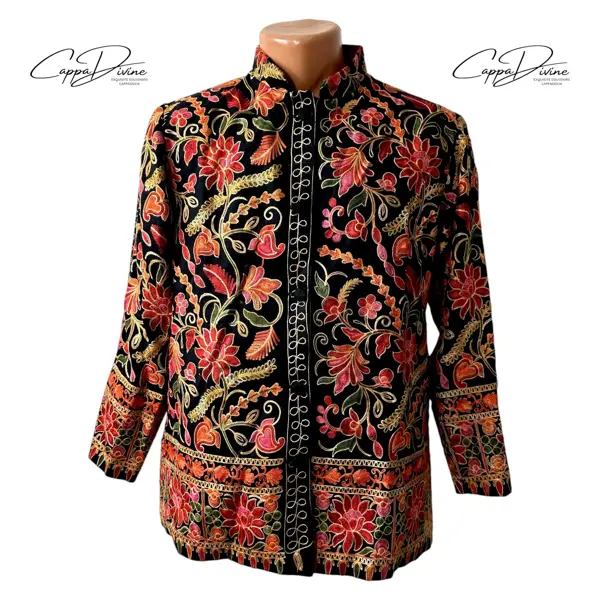 Suzani Embroidery Jacket – Colorful & Traditional Design