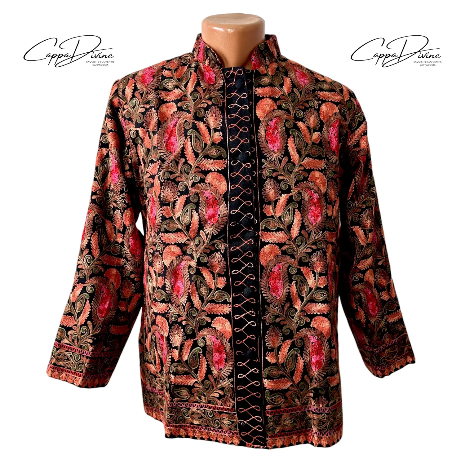 Suzani Embroidery Jacket – Colorful & Traditional Design