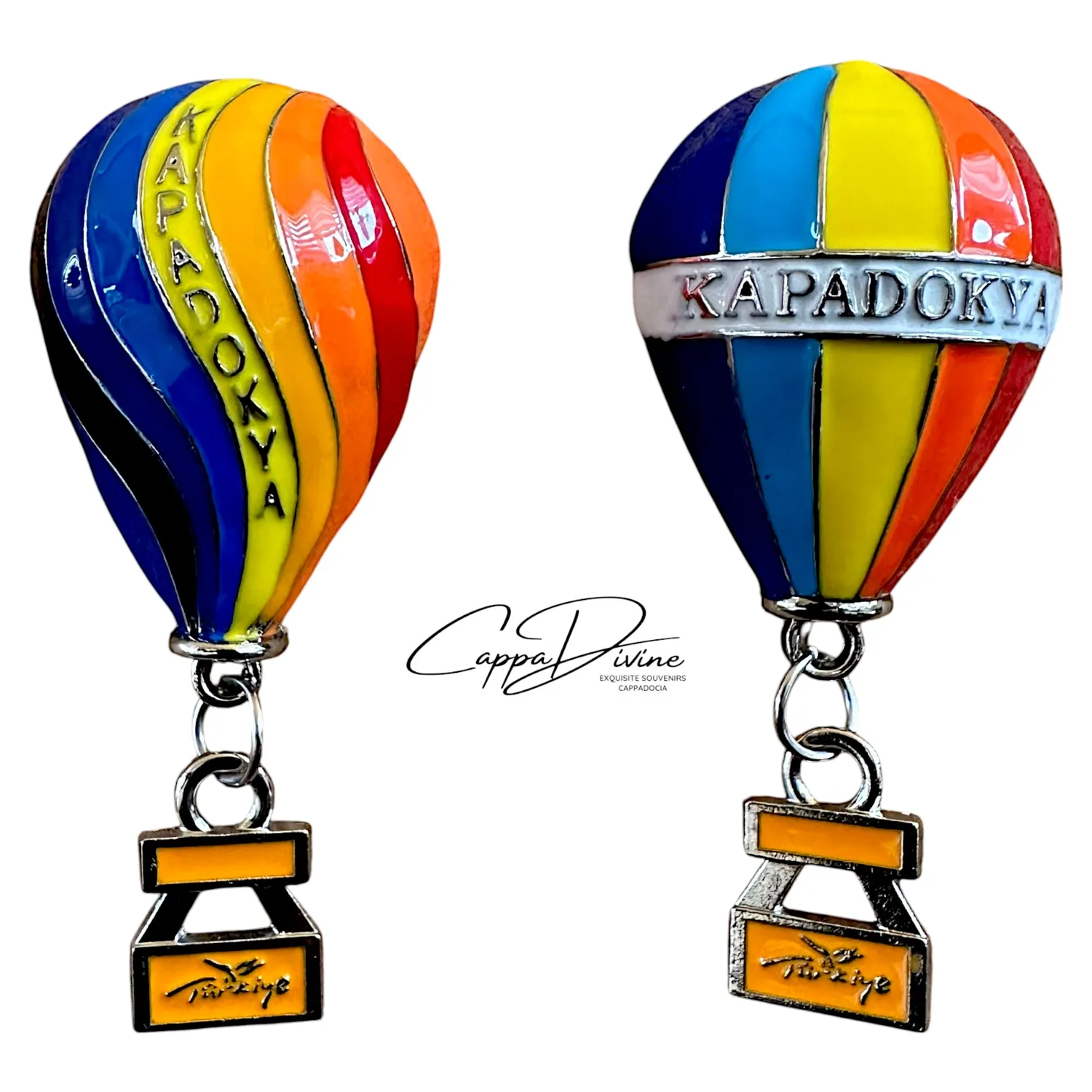 Metal Magnet – Hot Air Balloon Design