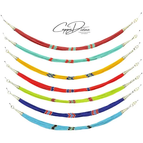 Beadcut Natural Stone Necklace - Unique Design