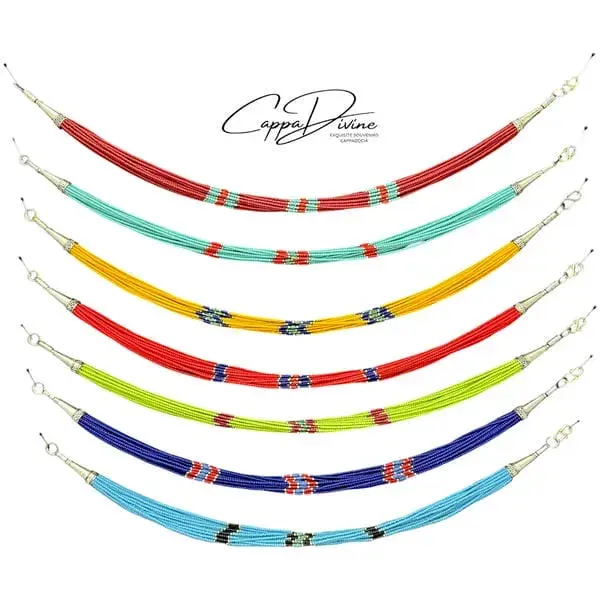 Beadcut Natural Stone Necklace - Unique Design