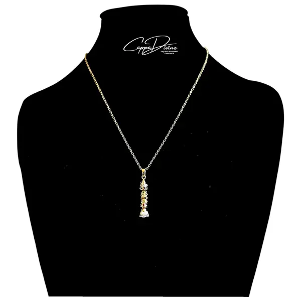 Steel Necklace – Articulated Fish Design