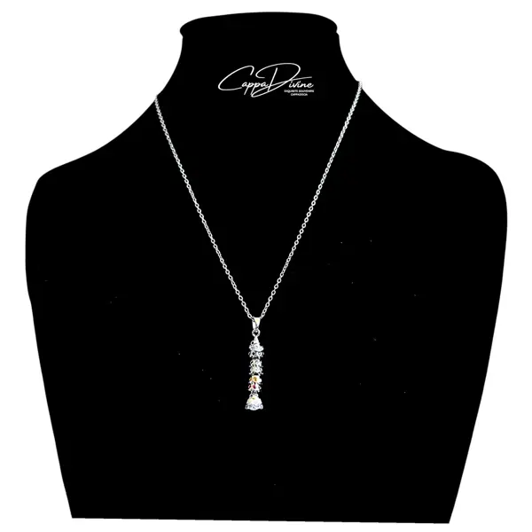 Steel Necklace – Articulated Fish Design