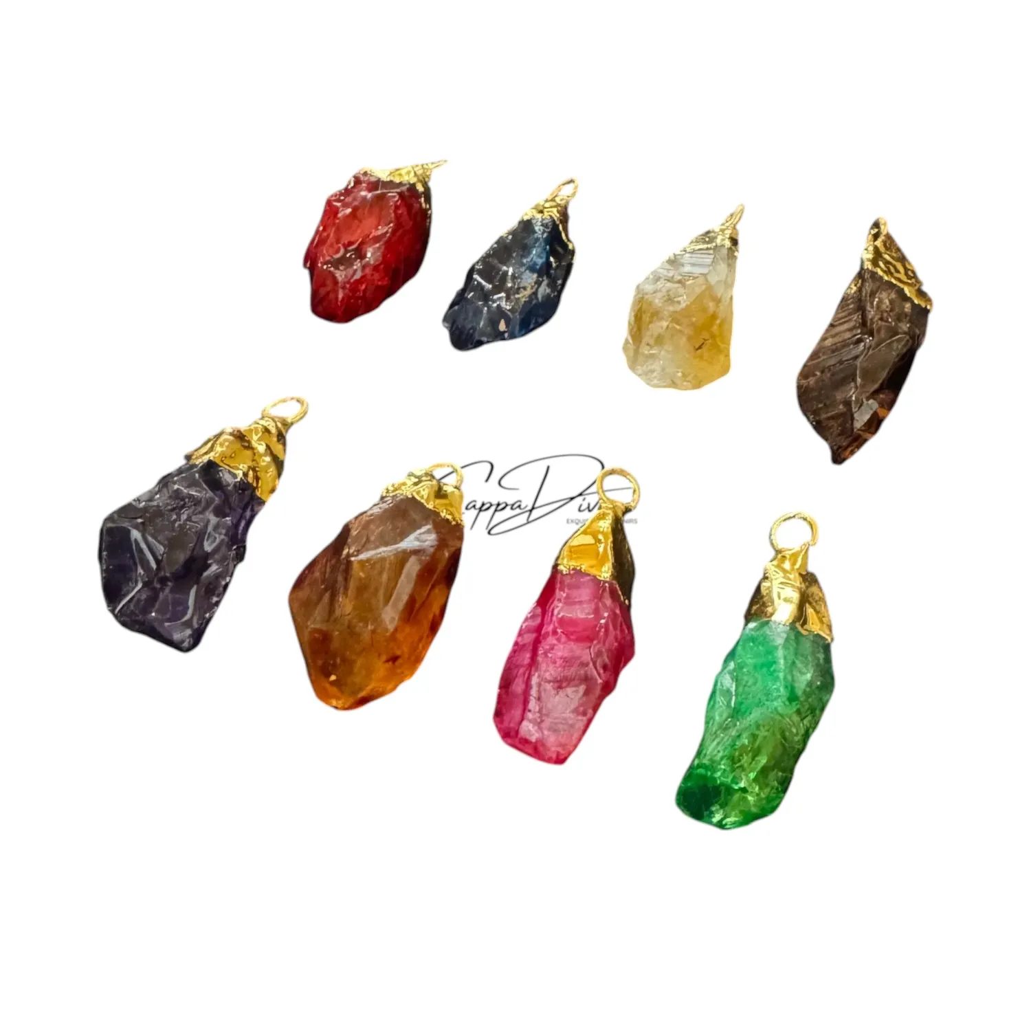 Natural Cut Crystal Pendant