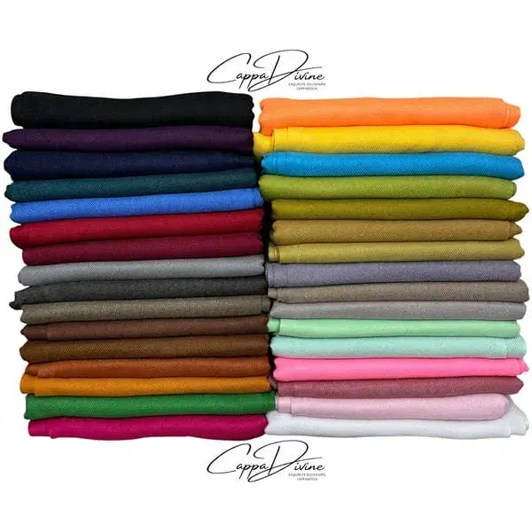 Cashmere Pashmina Scarf - Rectangular & Plain Color